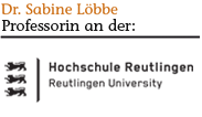 Dr. Sabine Lbbe: Dozentin an der: HTW Chur